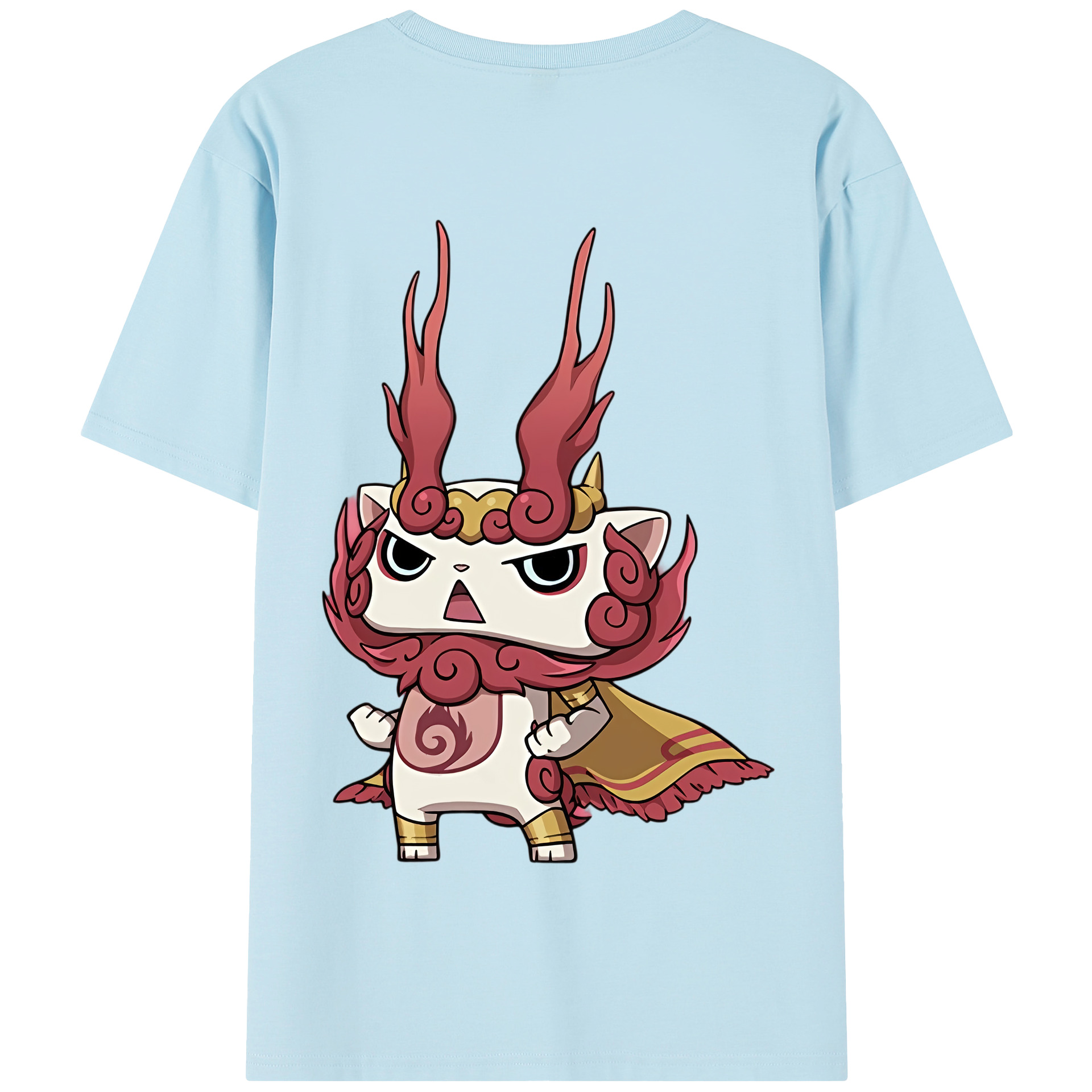 （画像用） 妖怪ウォッチ Yo-kai Watch 綿100％半袖Tシャツ（背面プリント）